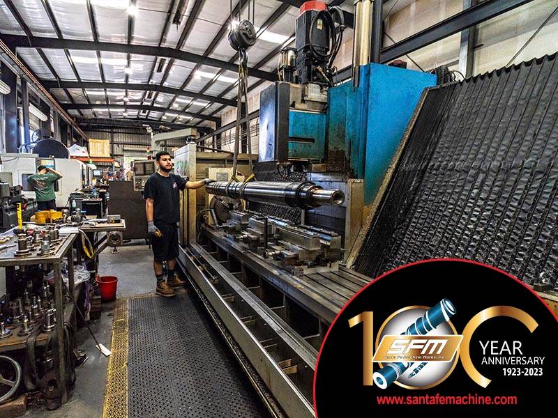 Nuestro taller: torno de husillos y barriles